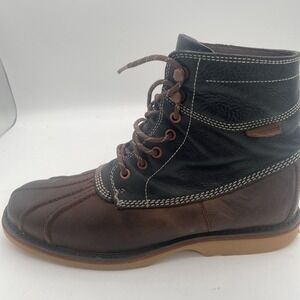 Men's Wolverine Felix Duck Boots - Dark Brown & Brown Size 9.5 M ‎ W08799